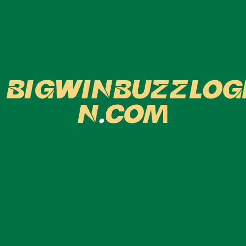 Logo da BIGWINBUZZLOGIN